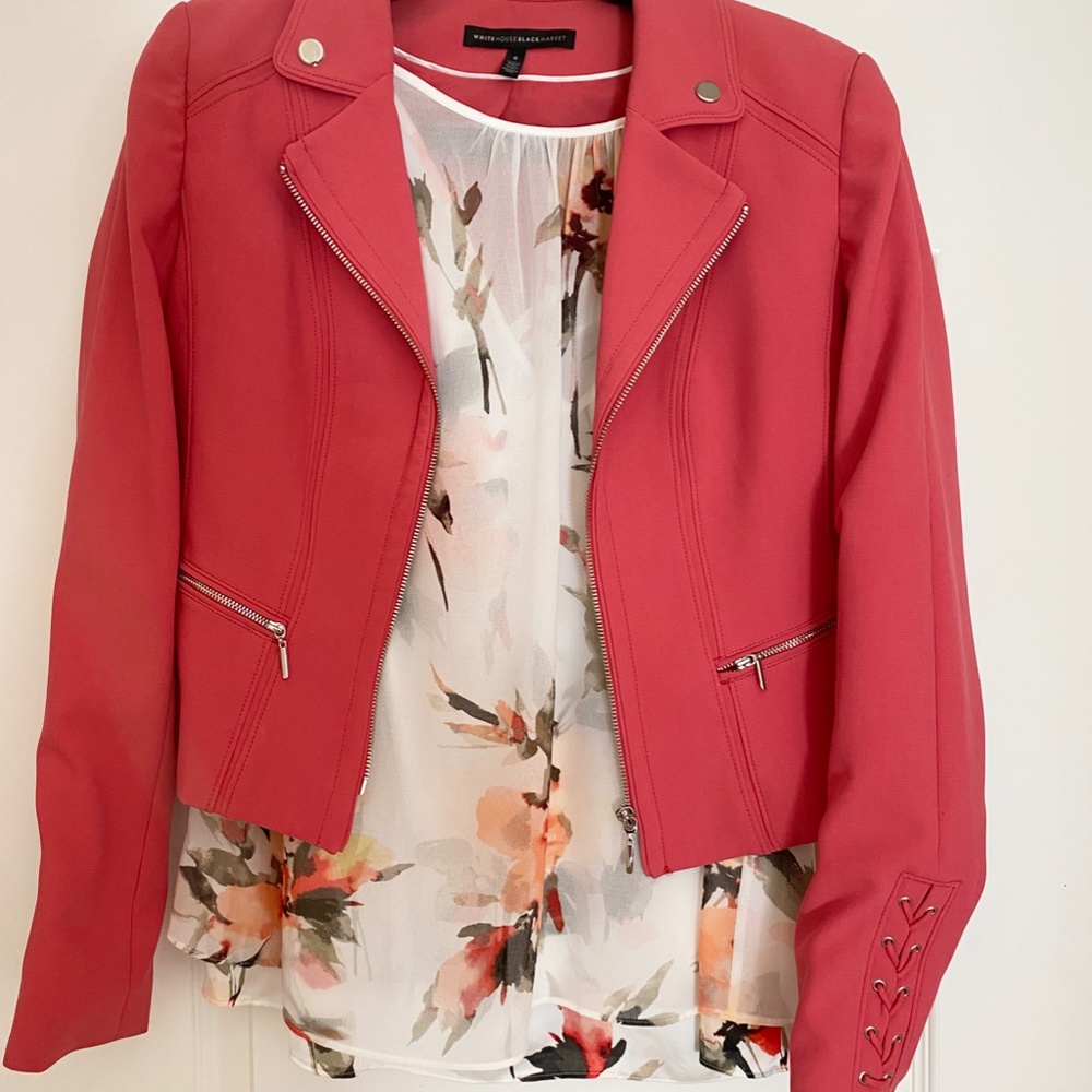2 piece set. New without tags. White House black market blazer and blouse